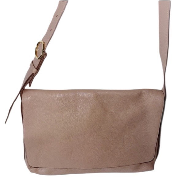Cuyana Messenger Shoulder Bag Tan Leather Crossbody Bag Business Career - Picture 8 of 11